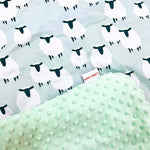 Little Love 5PH Car Seat Blanket, Wee Lamb