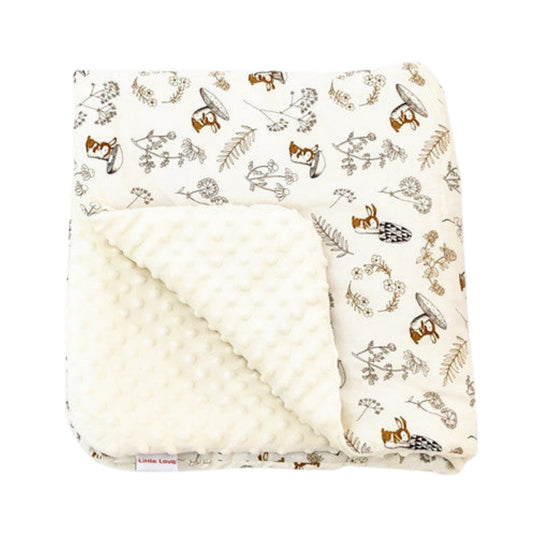 Little Love 5PH Car Seat Blanket, Wee Bunny