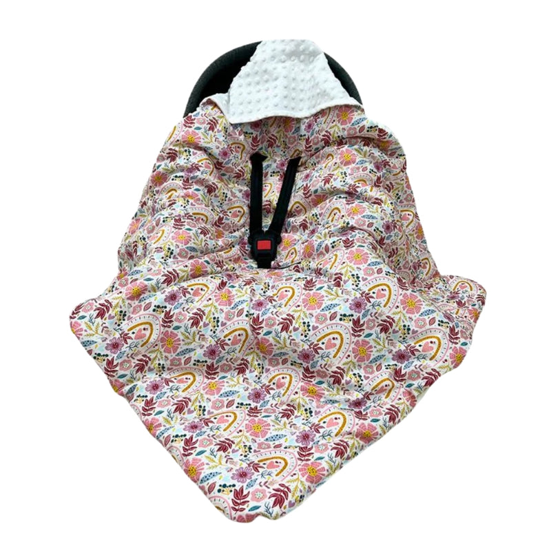Little Love 3PH Car Seat Blanket, Rainbow