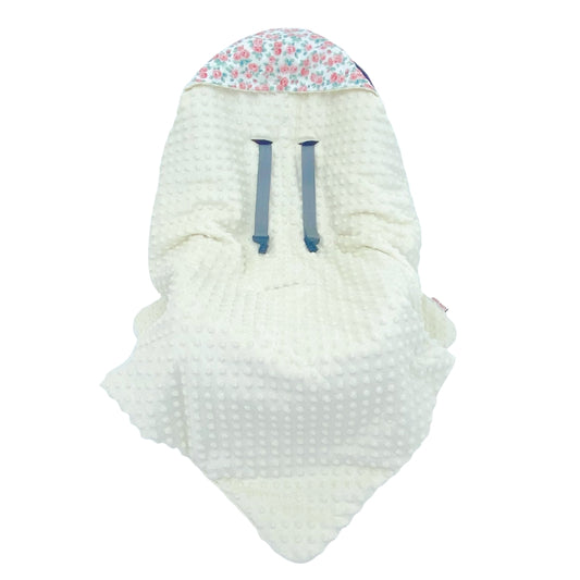 Little Love 5PH Car Seat Blanket, Rose