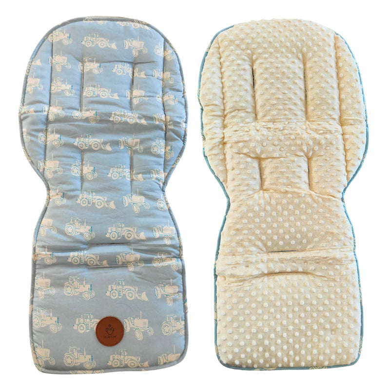 Little Love Stroller Liner Set, Blue Tractor