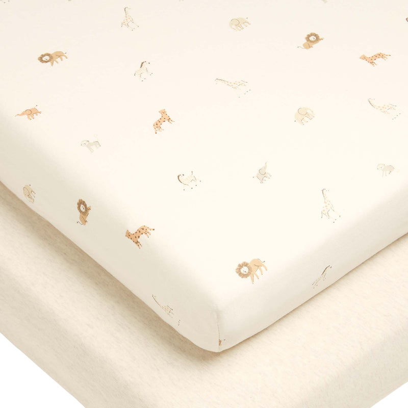 Mamas & Papas Cotbed Sheets  - Born To Be Wild