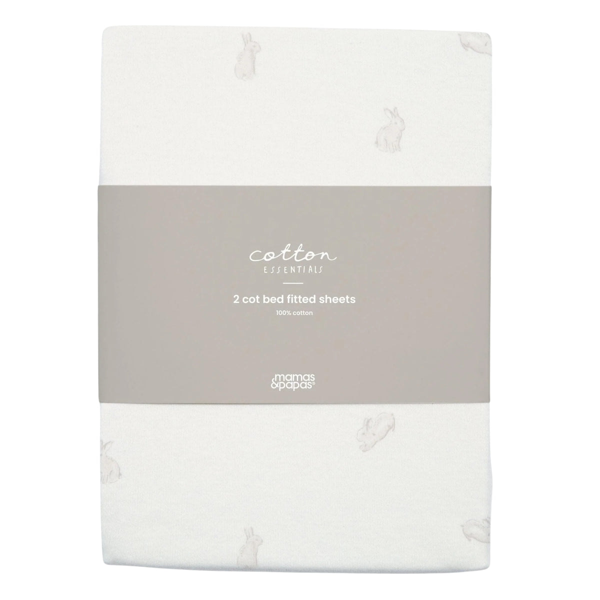 Mamas & Papas Cotbed Fitted Sheets - Bunny
