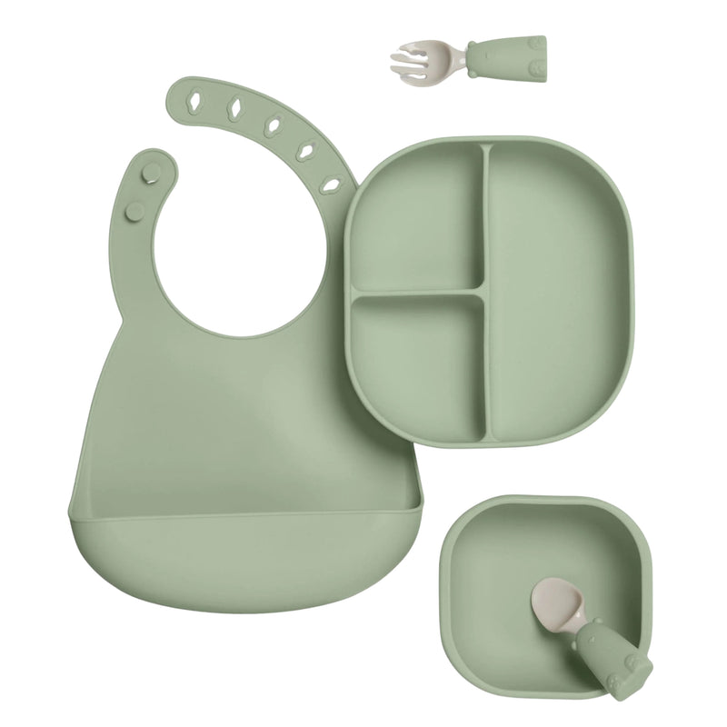 Mamas & Papas 4pc Weaning Starter Kit - Kiwi