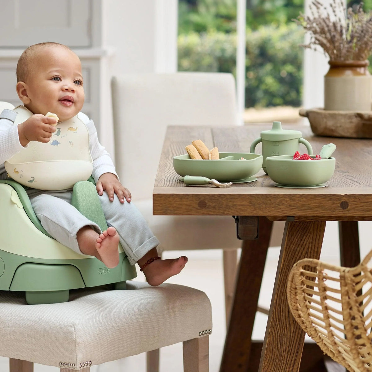 Mamas & Papas 4pc Weaning Starter Kit - Kiwi