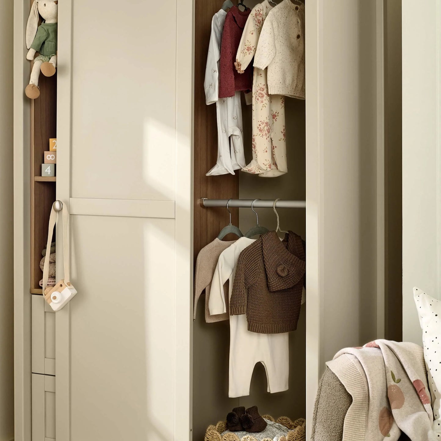 Mamas & Papas Harwell Wardrobe, Cashmere