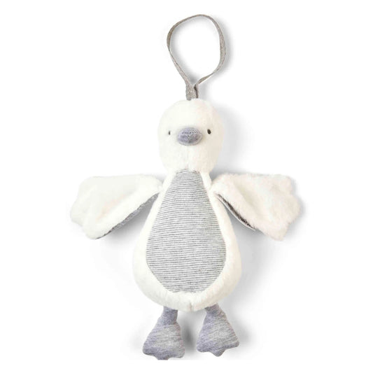 Mamas & Papas Chime Duck Toy, Grey