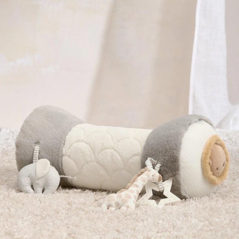 Mamas & Papas Welcome to the World Tummy Time Roll, Grey