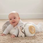 Mamas & Papas Welcome to the World Tummy Time Roll, Grey
