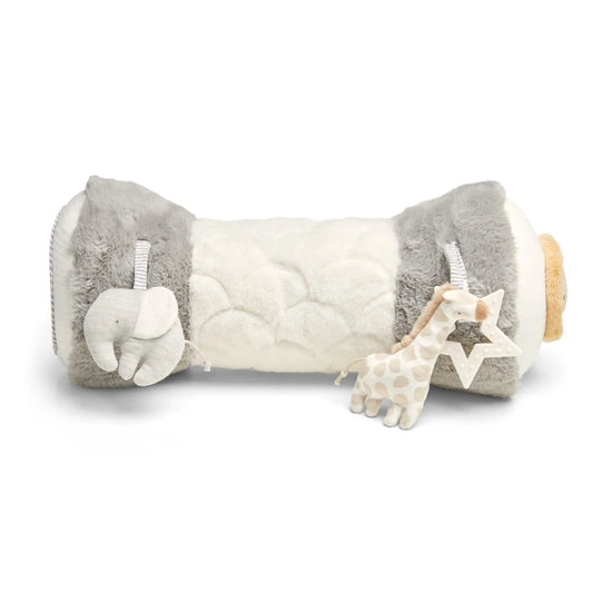 Mamas & Papas Welcome to the World Tummy Time Roll, Grey