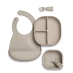 Mamas & Papas 4pc Weaning Starter Kit, Truffle