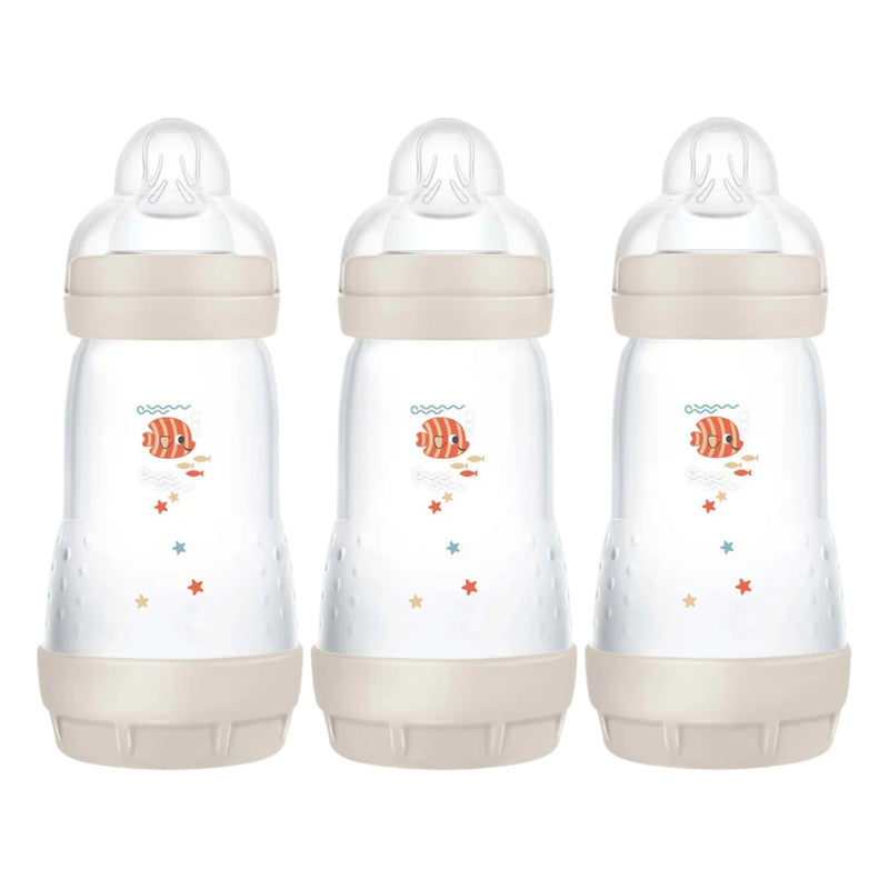 MAM 3pc Easy Start Bottles 260ml, Neutral