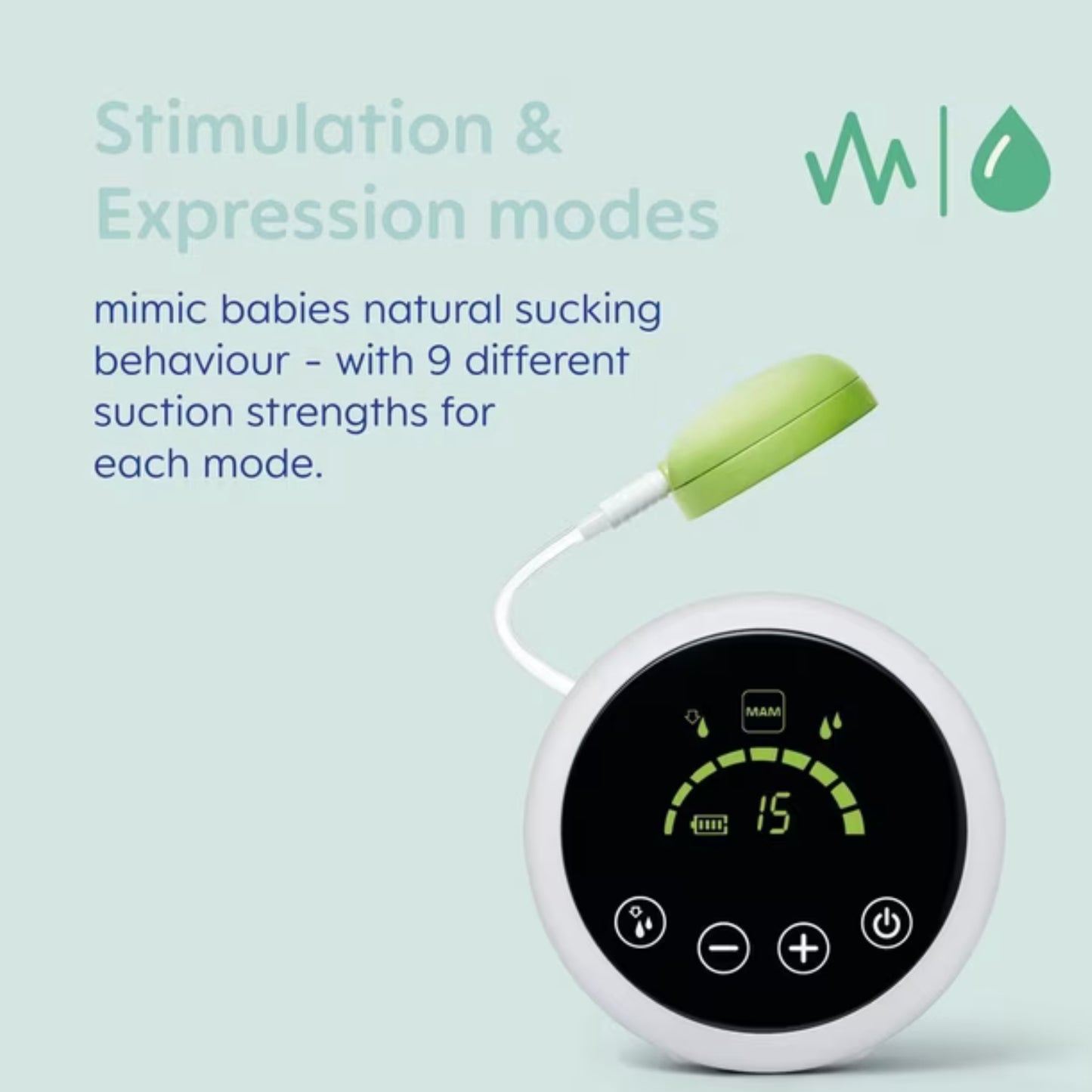 MAM 2-in-1 Electric Single Breast Pump