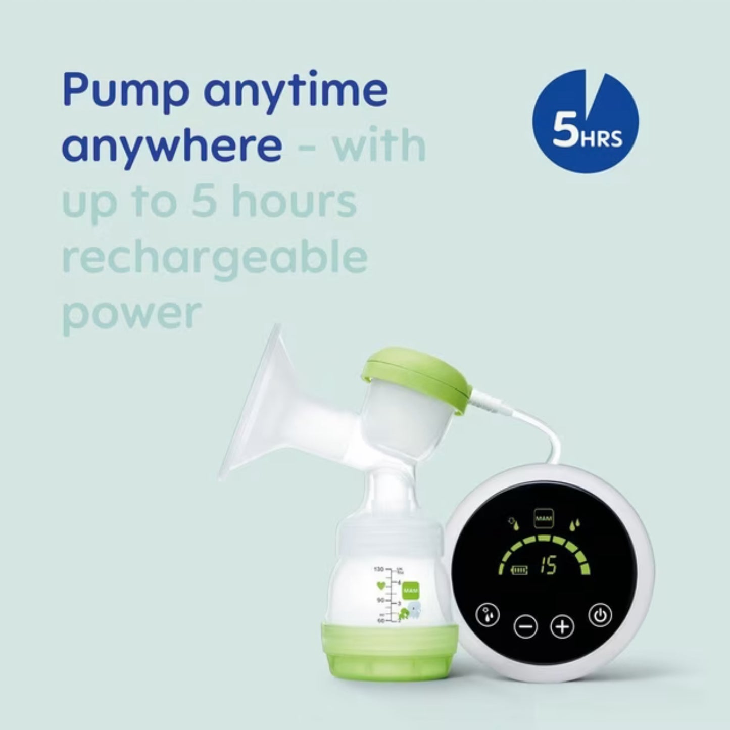 MAM 2-in-1 Electric Single Breast Pump
