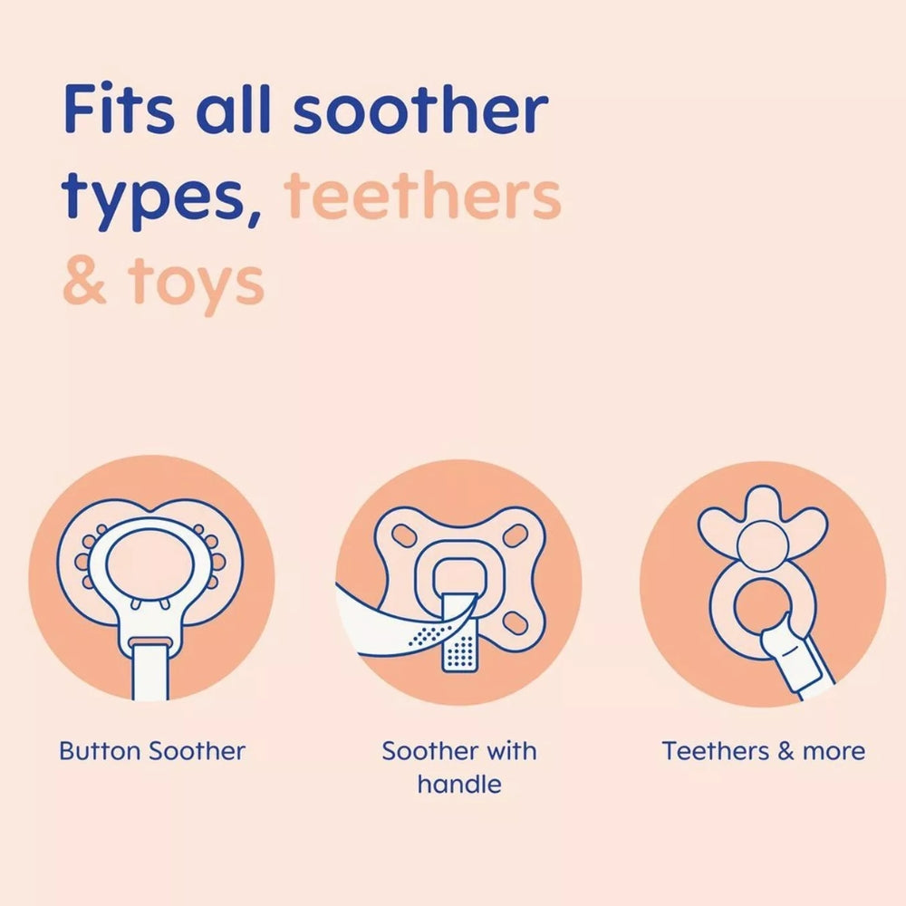 MAM 2pc Soother Clips