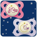 Mam Original Night Soothers 2-6m,  Pink