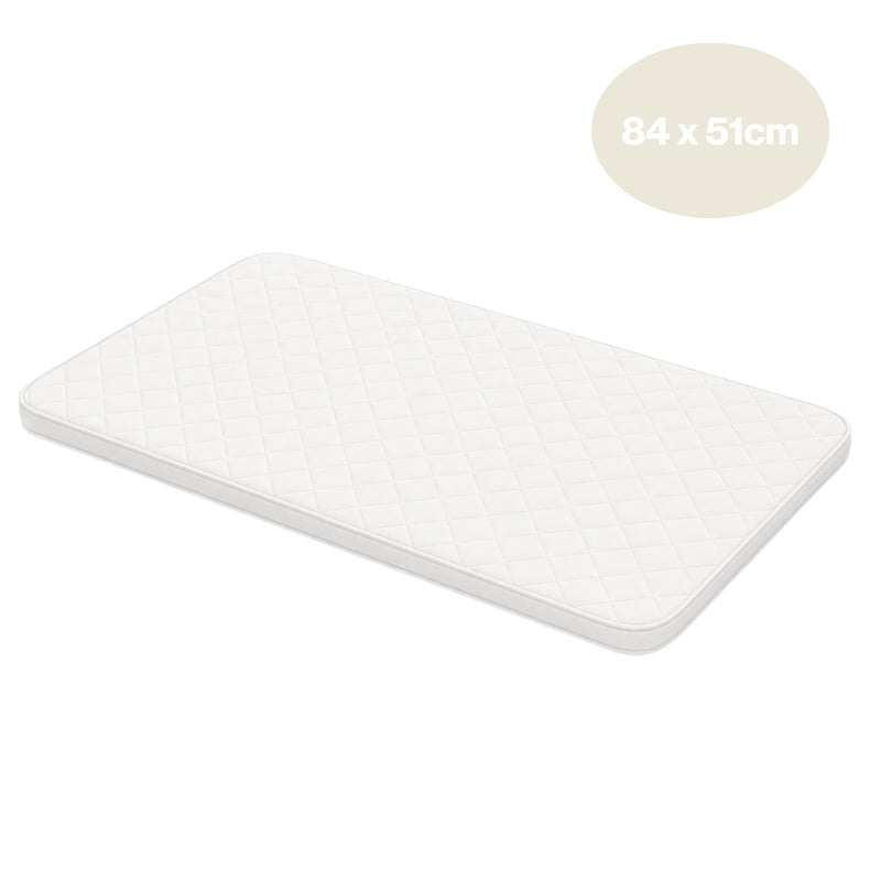 Foam Crib Mattress 84 x 51cm (Rounded Edge)