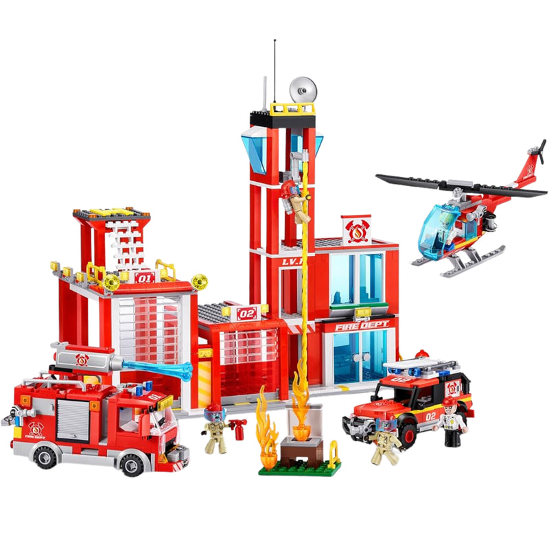 Max City Playset - Fire Station