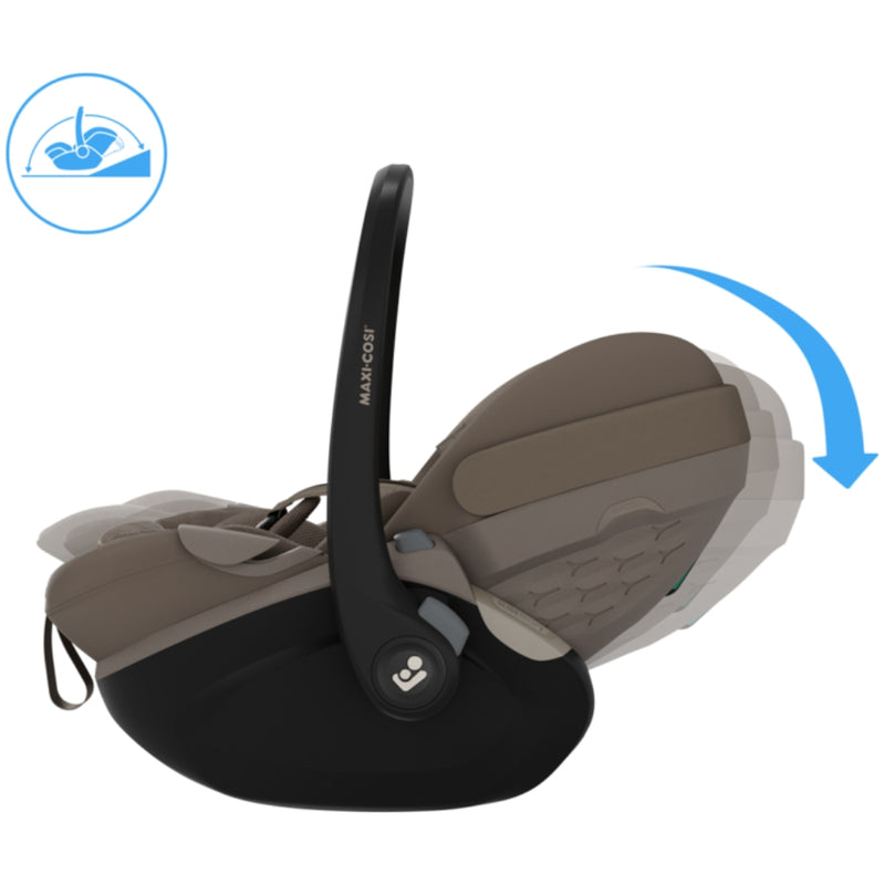 Maxi Cosi Pebble Slide Pro, Oak Truffle