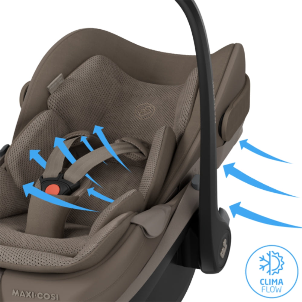 Maxi Cosi Pebble Slide Pro, Oak Truffle