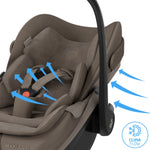 Maxi Cosi Pebble Slide Pro, Oak Truffle