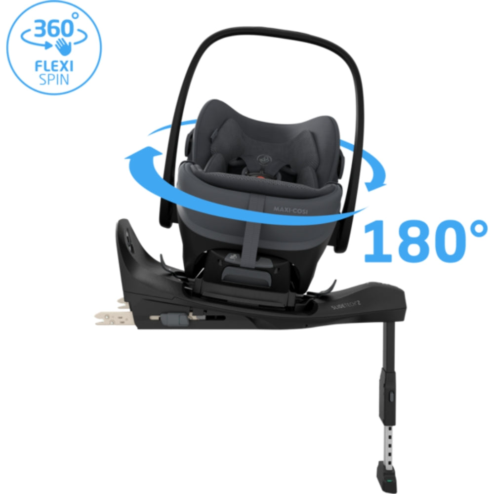 Maxi Cosi Pebble Slide Pro, Moon Graphite