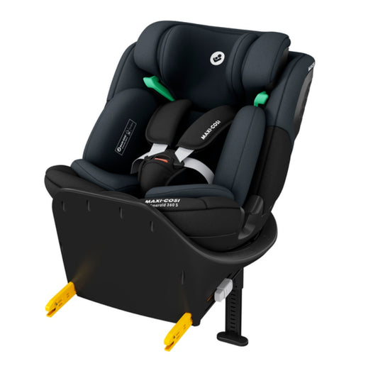 Maxi Cosi Emerald 360 S i-Size Car Seat, Tonal Black