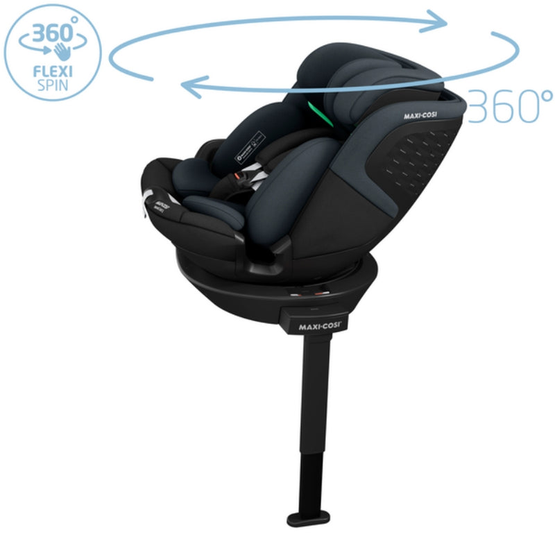 Maxi Cosi Emerald 360 S i-Size Car Seat, Tonal Black