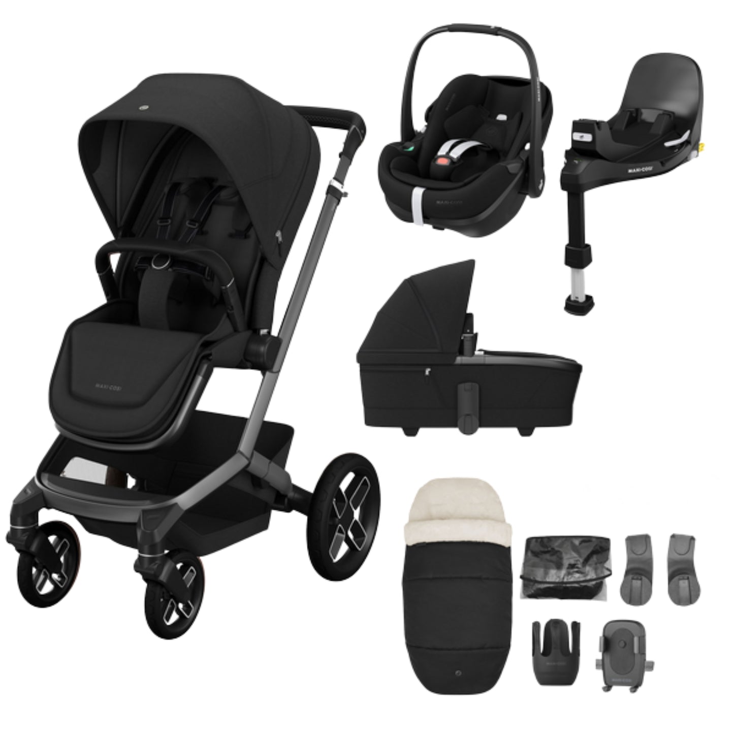 Maxi Cosi Fame Bundle - with Pebble 360 Pro²