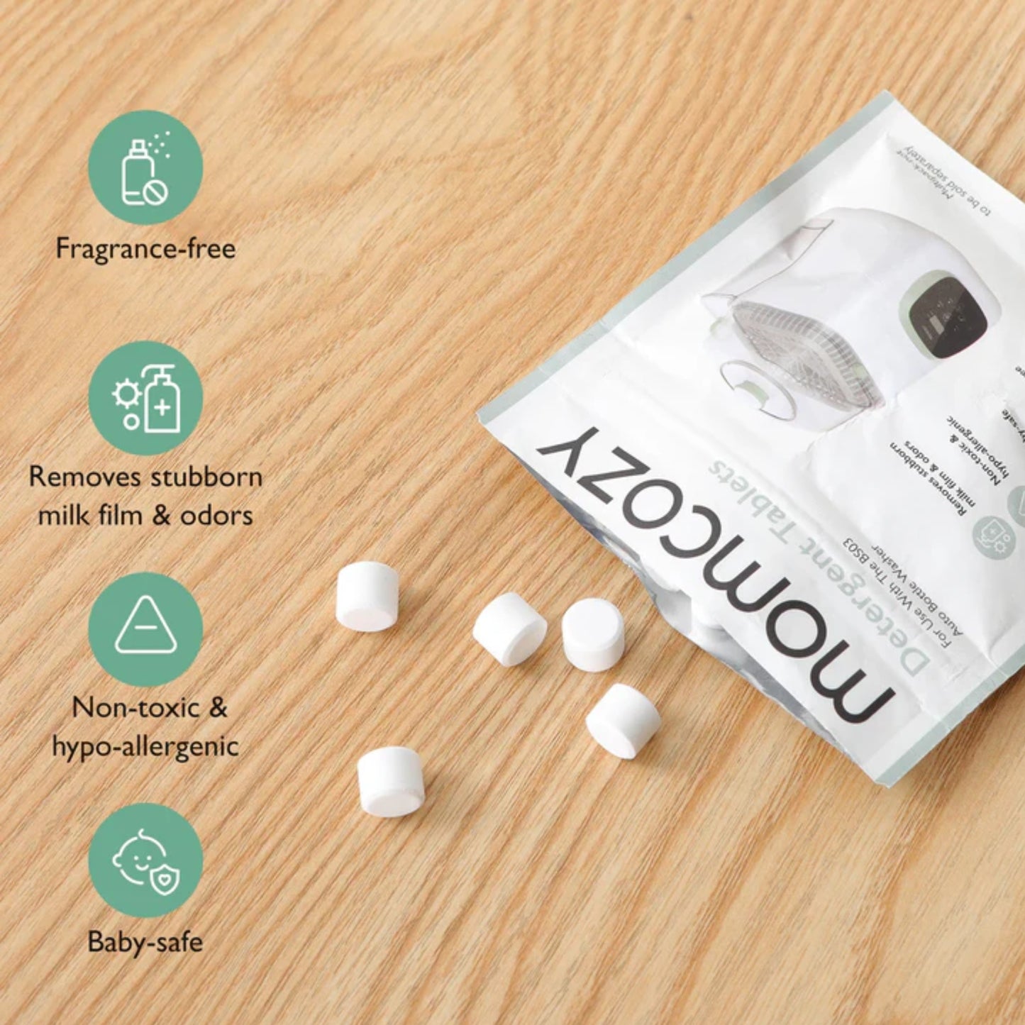 MomCozy KleanPal Pro Detergent Tablets