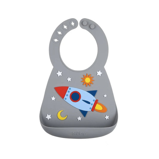 Nuby Silicone 3D Bib