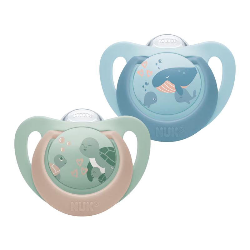 NUK First Choice Soothers 6-18m (Boy)