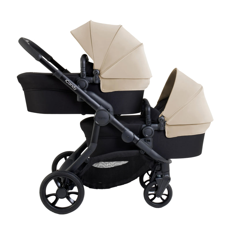 iCandy Orange 4 Twin Pushchair, Latte