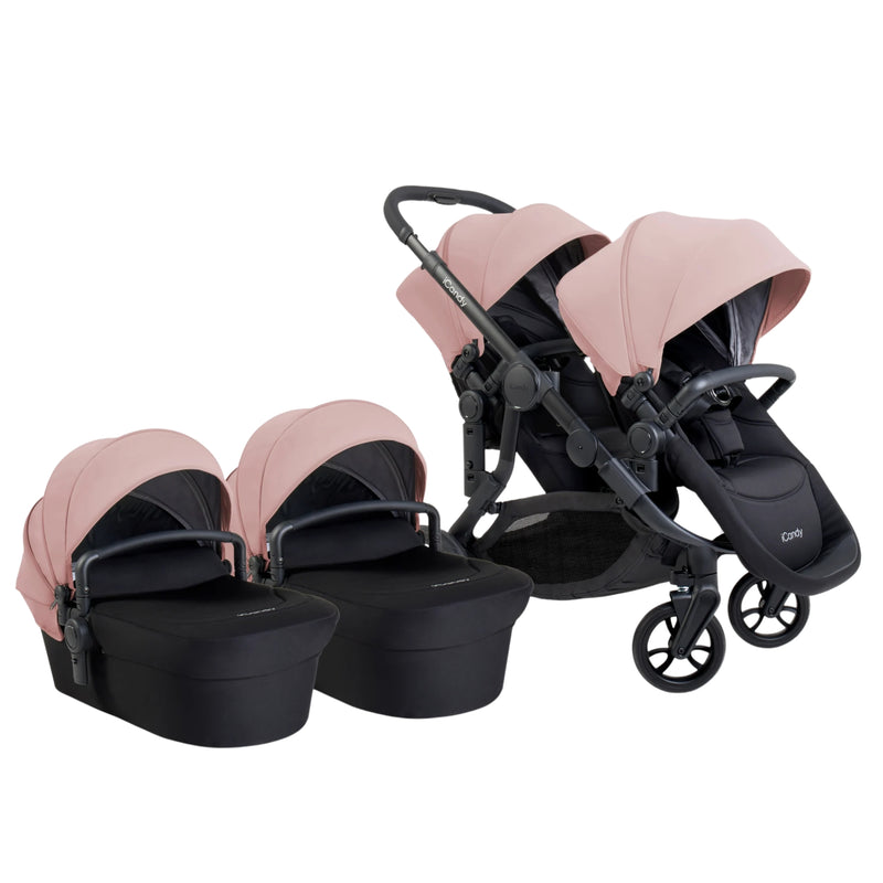 iCandy Orange 4 Twin Pushchair, Rose
