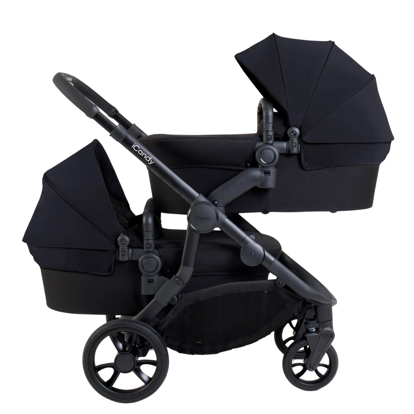 iCandy Orange 4 Twin Pushchair, Black Edition