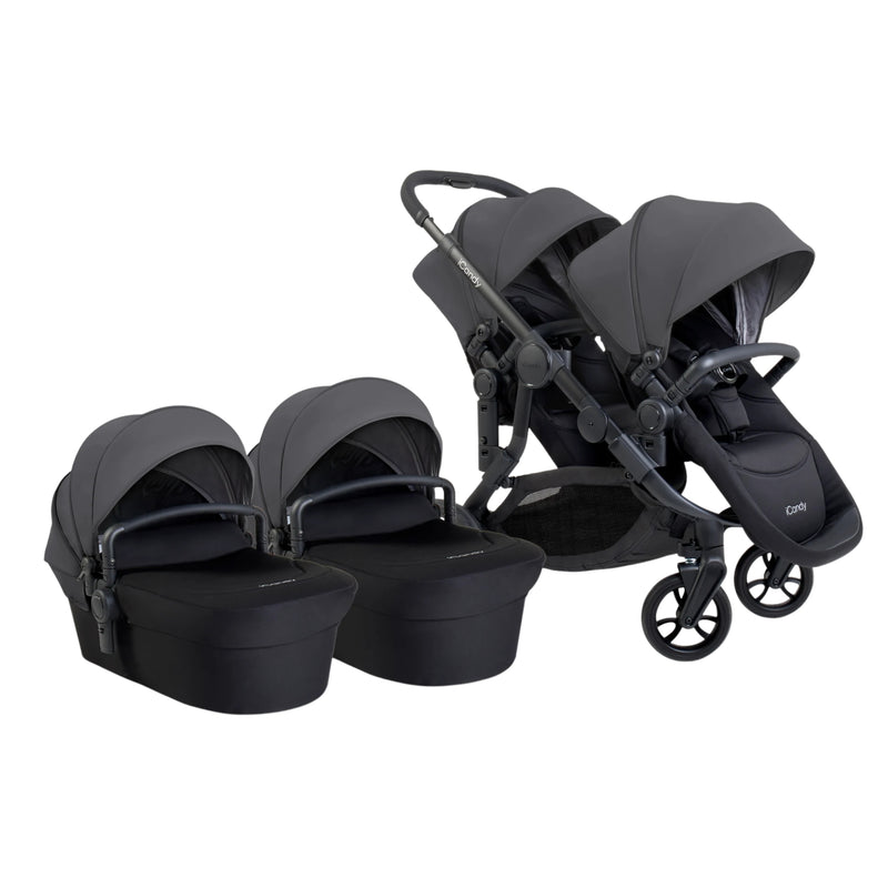 iCandy Orange 4 Twin Pushchair, Fossil