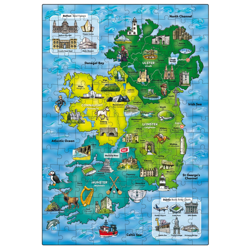 Orchard Toys Ireland Map Puzzle