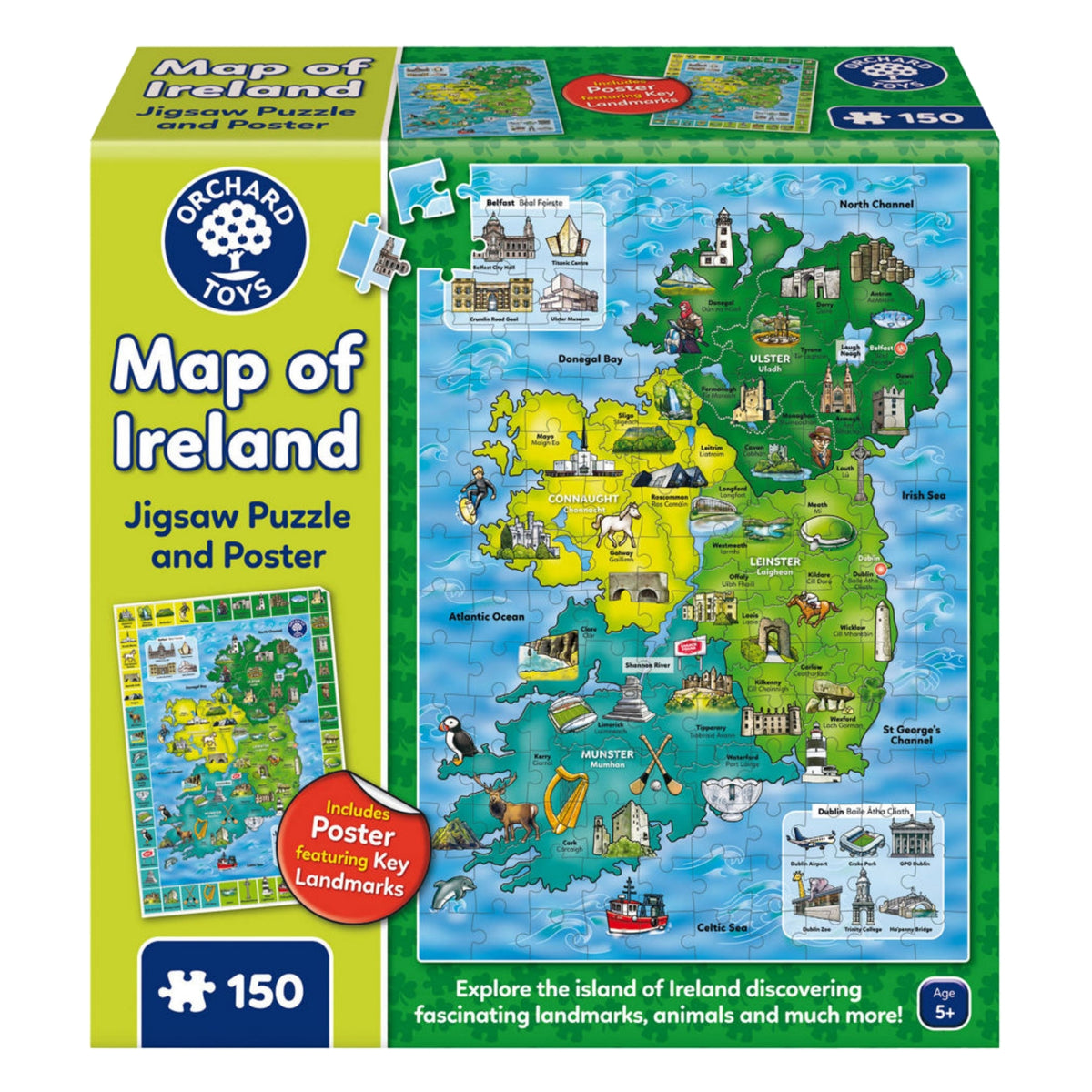 Orchard Toys Ireland Map Puzzle