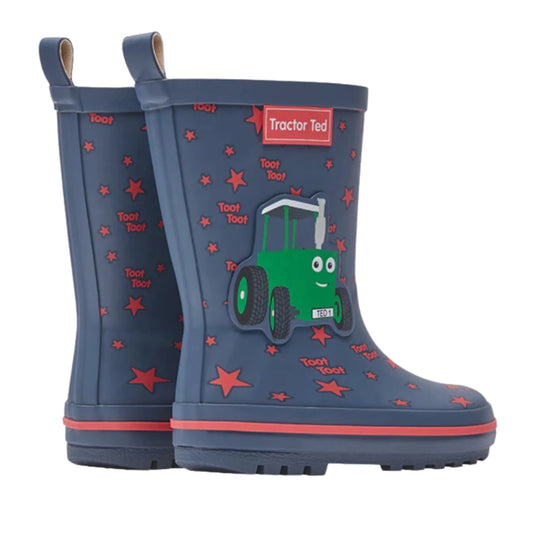 Tractor Ted Wellies Red Star, Size 9