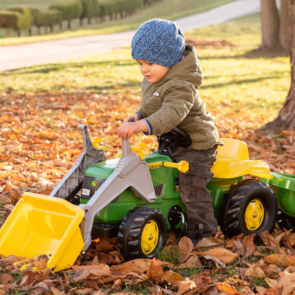 Rolly Kid John Deere Tractor & Trailer with Frontloader