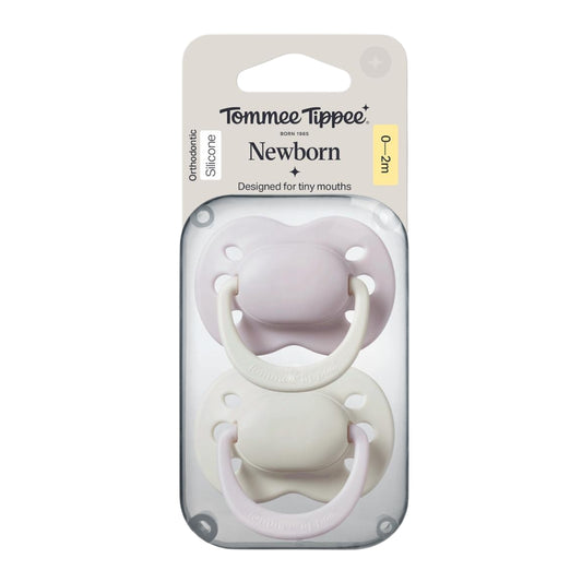Tommee Tippee Newborn Soothers 0-2m, Lilac