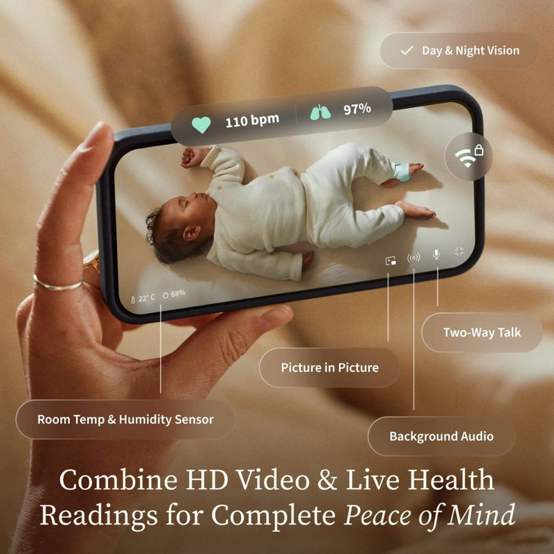 Owlet Dream Duo™ (Sock + Sight) Smart Baby Monitor