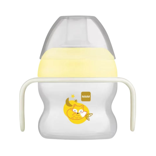 MAM Starter Cup Night 4m+, Yellow