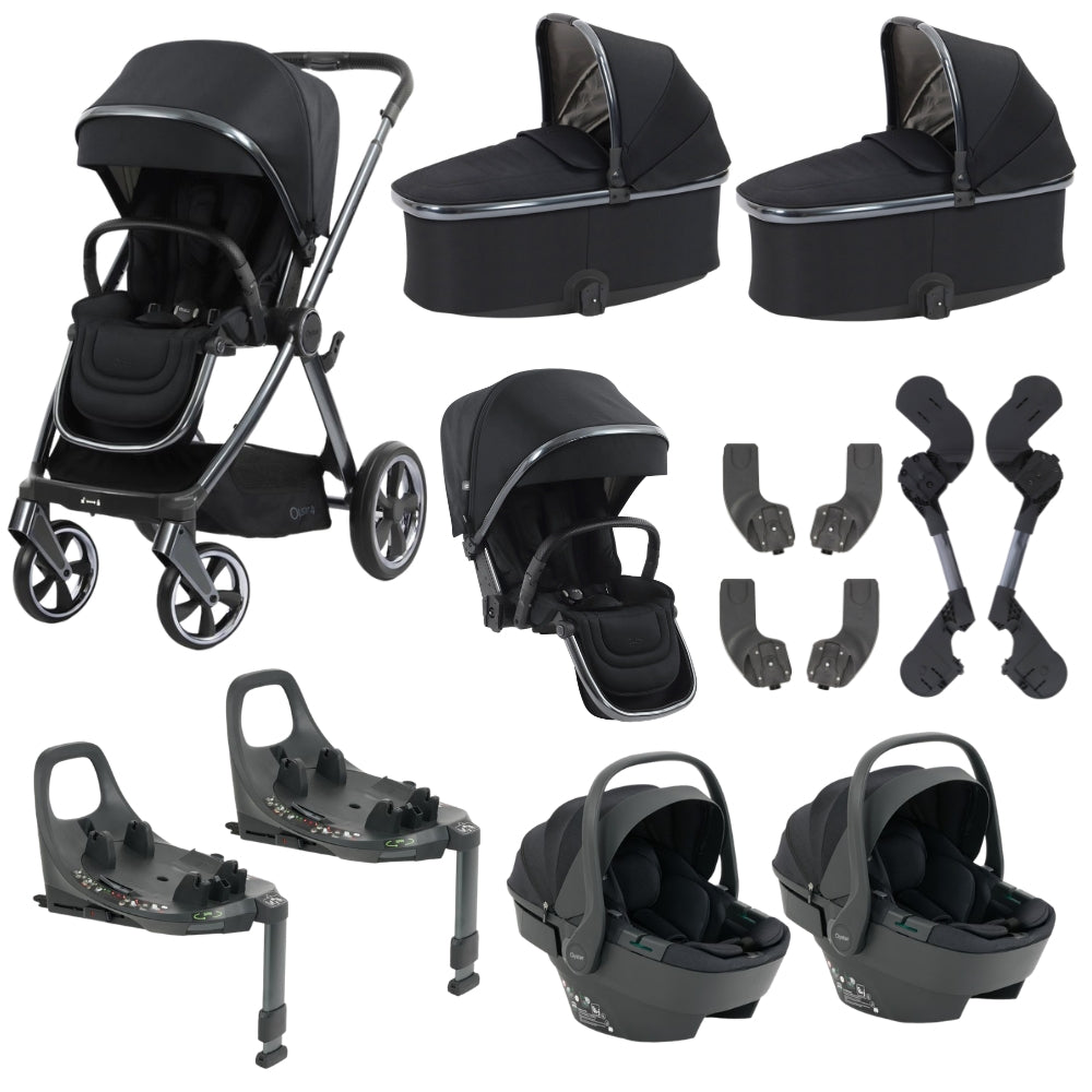 Oyster 4 Twin Bundle w/ Oyster 360 Car Seats