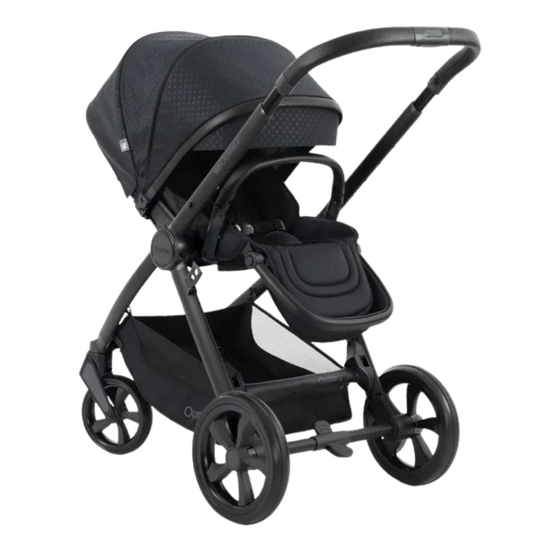 Ex-Display Oyster 4 Double Pushchair Bundle, Raven