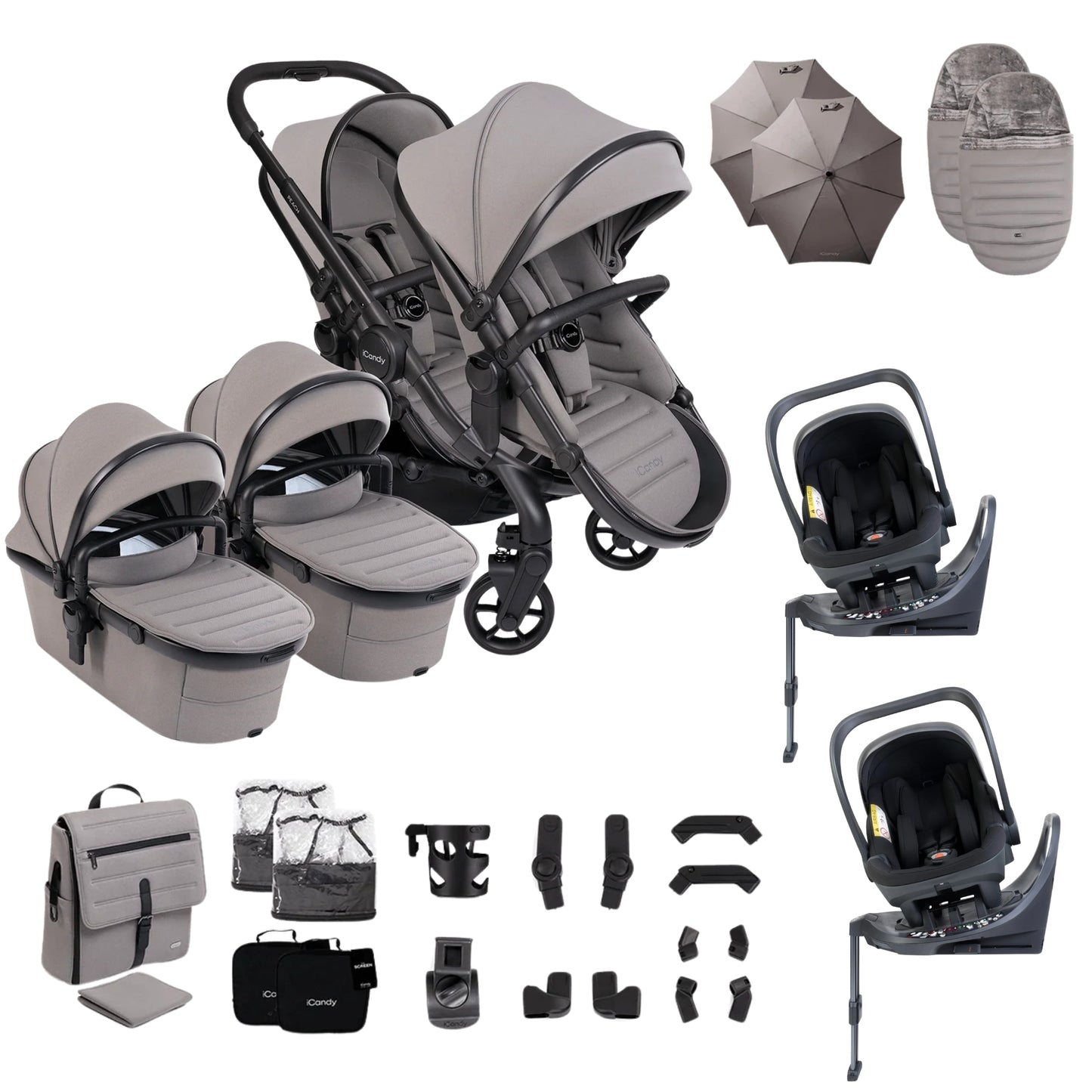 iCandy Peach 8 Twin Bundle - with Cocoon 360