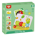 Tooky Toys Big Pattern Pegs