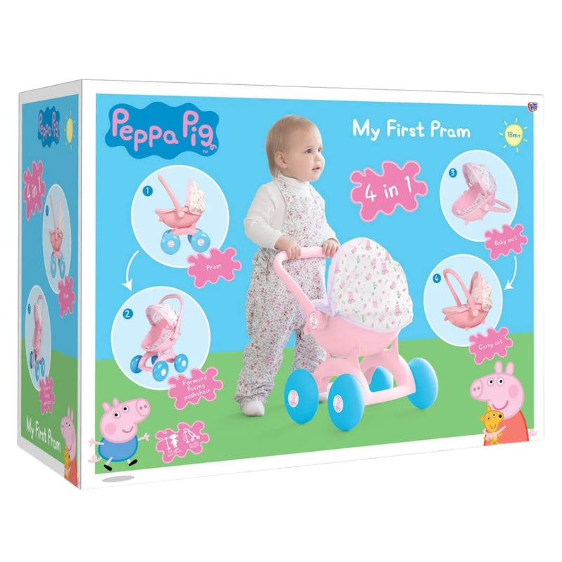 Peppa Pig - My First 4-in-1 Dolls Pram
