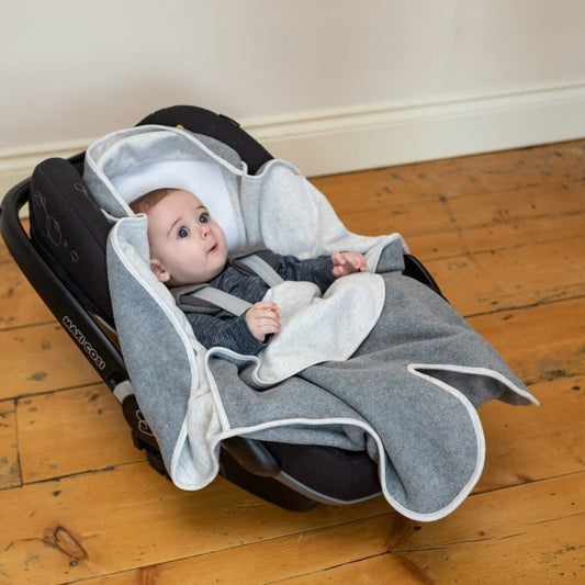 Purflo Cosy Wrap Travel Blanket, 0-9m