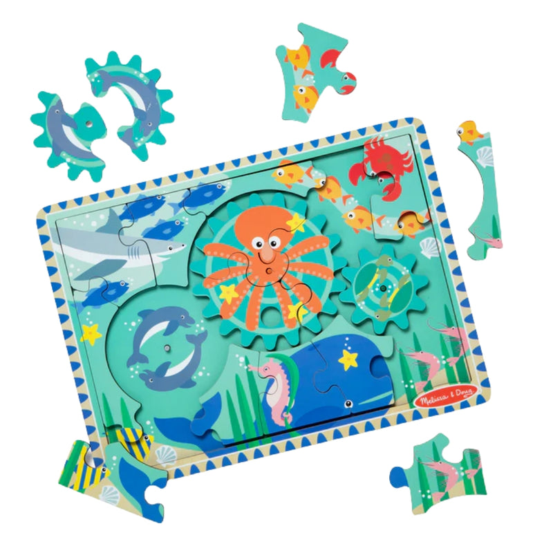 Melissa and Doug Gear Puzzle, Underwater